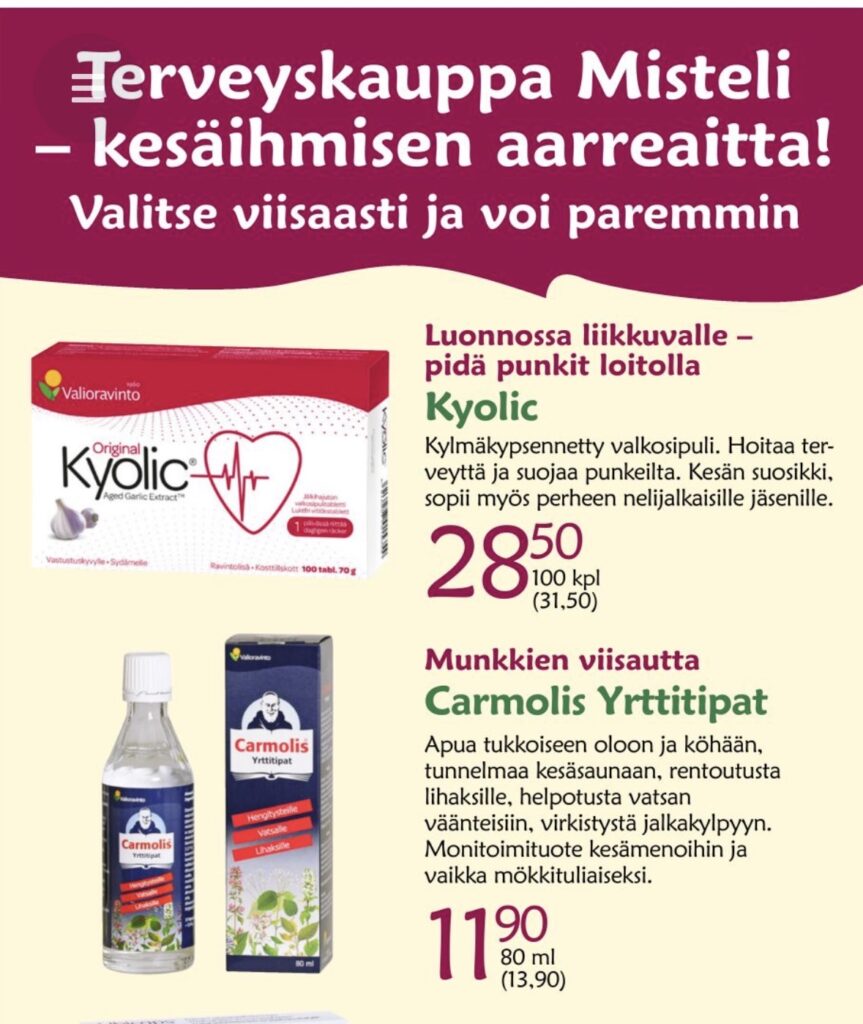 kesätarjoukset