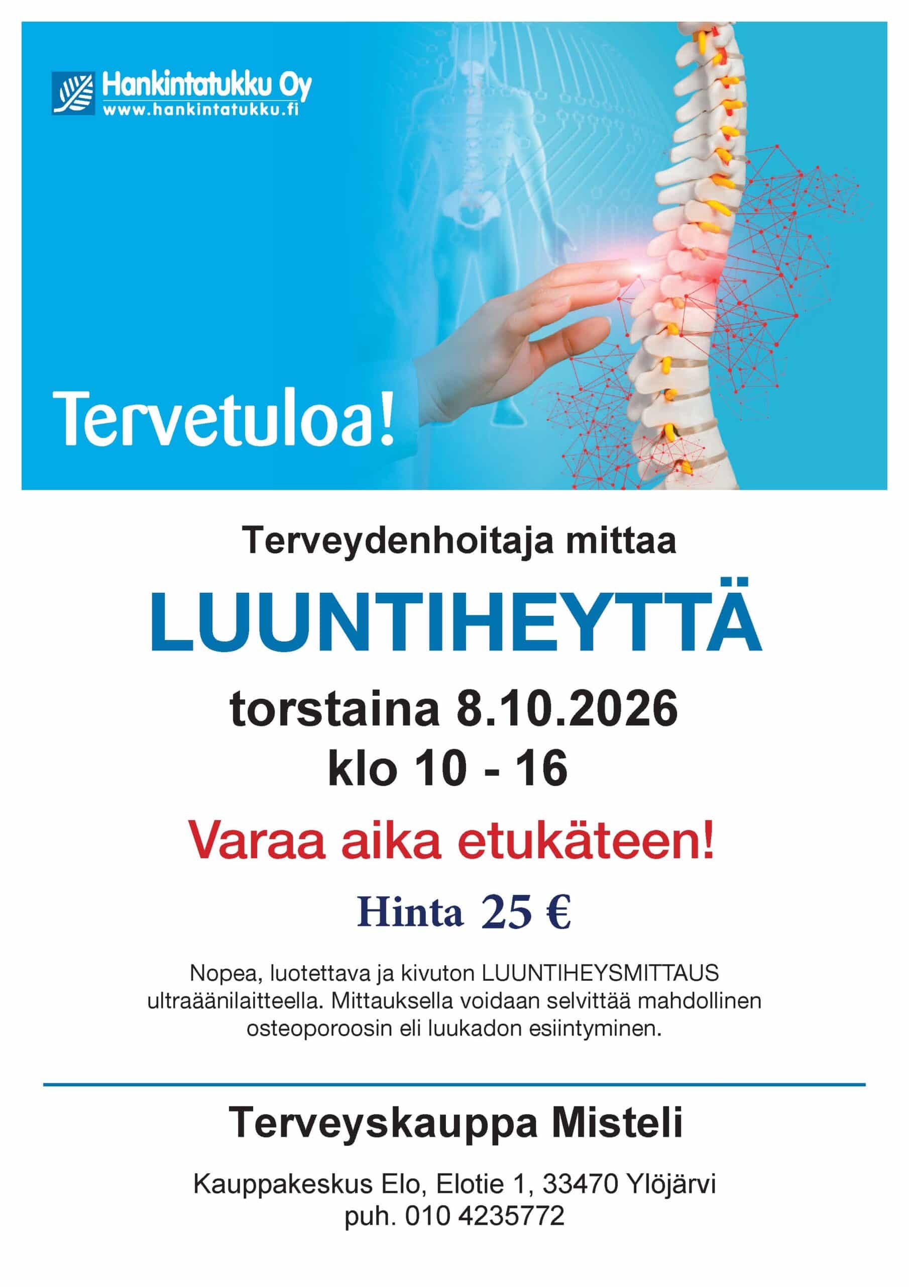 Luuntiheys